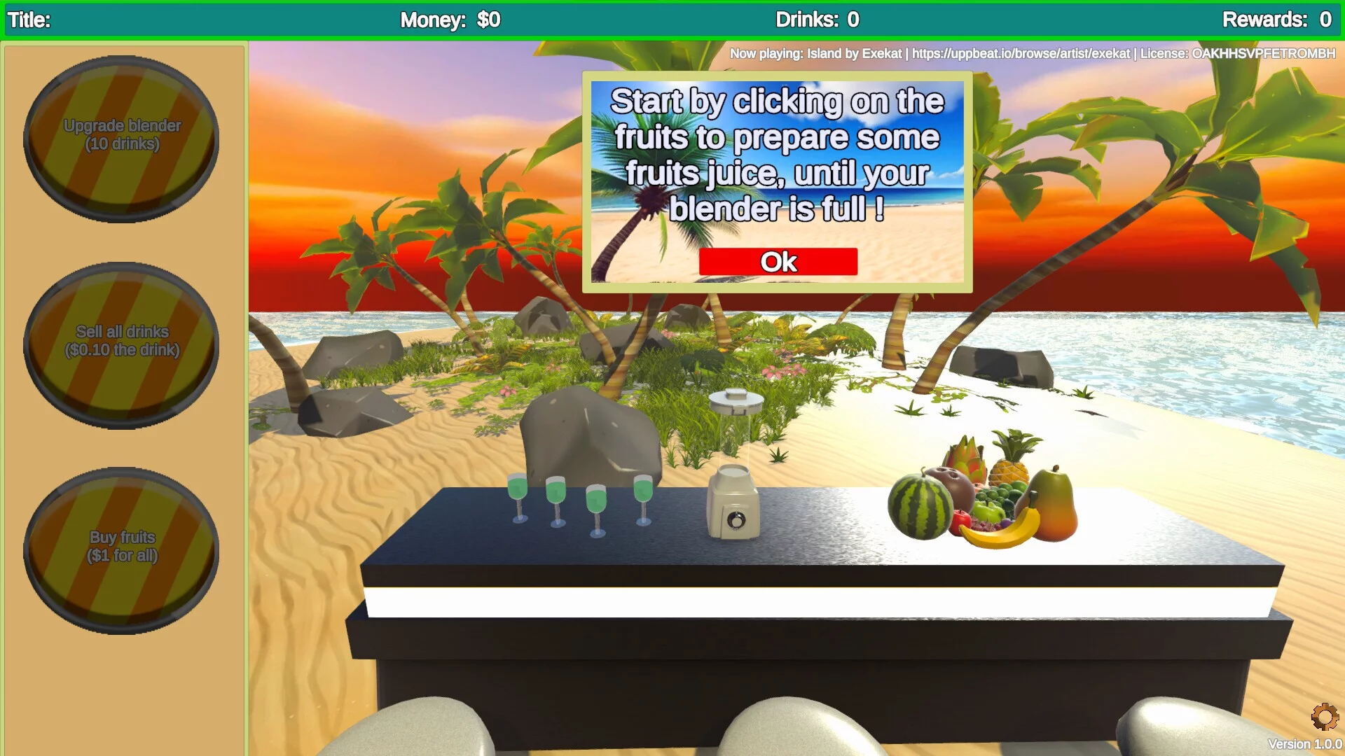 Изображение игры: Tropical Clicker