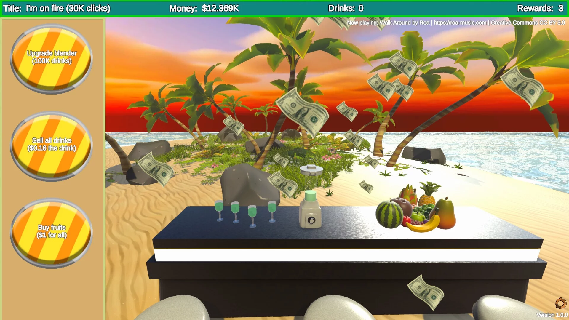 Изображение игры: Tropical Clicker
