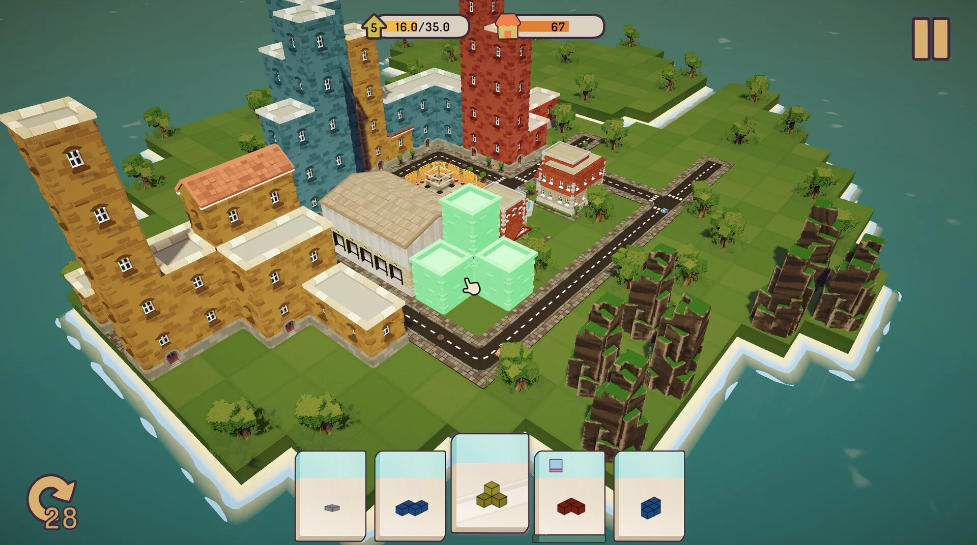 Изображение игры: Mini City: Mayhem