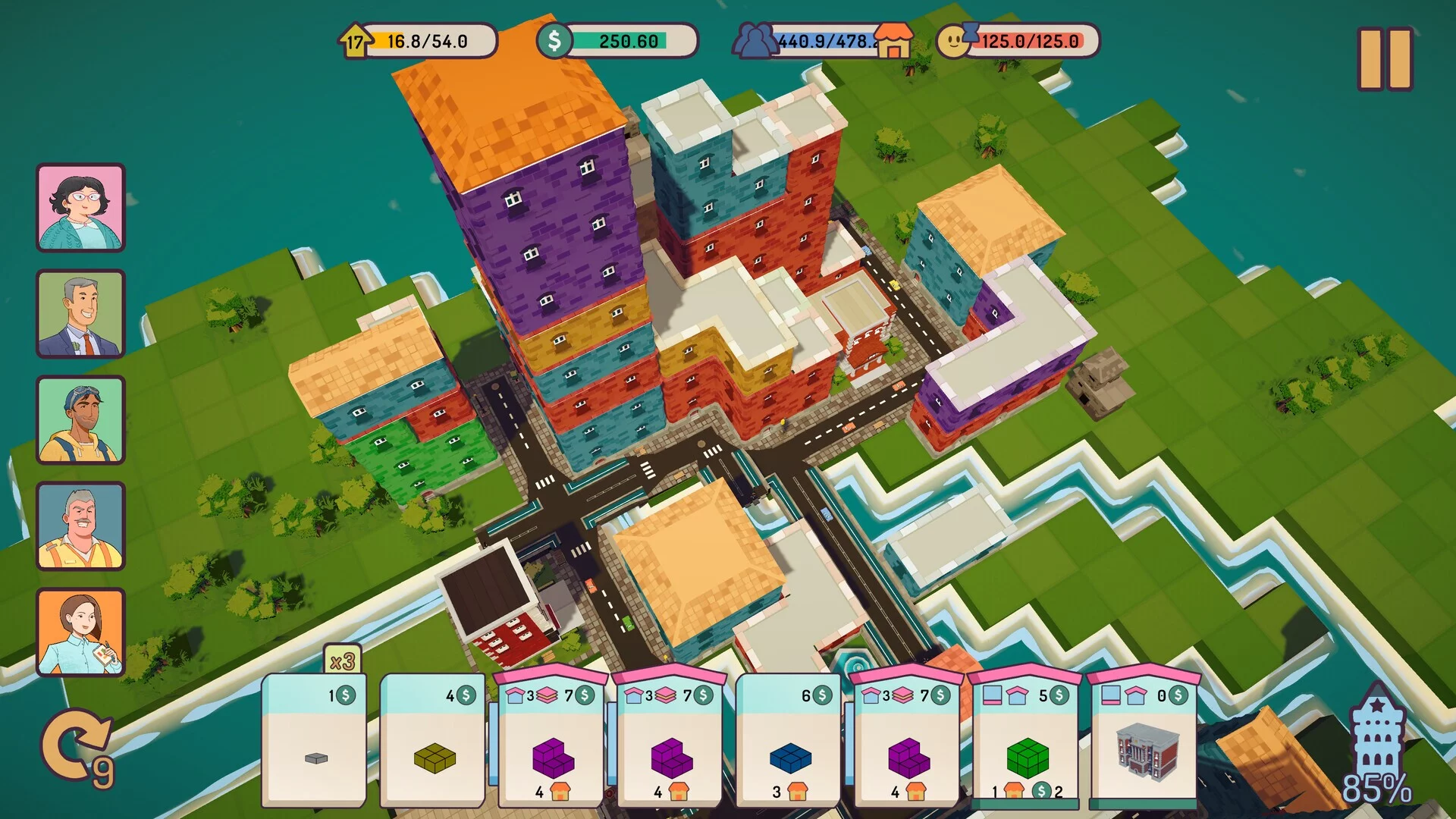 Изображение игры: Mini City: Mayhem