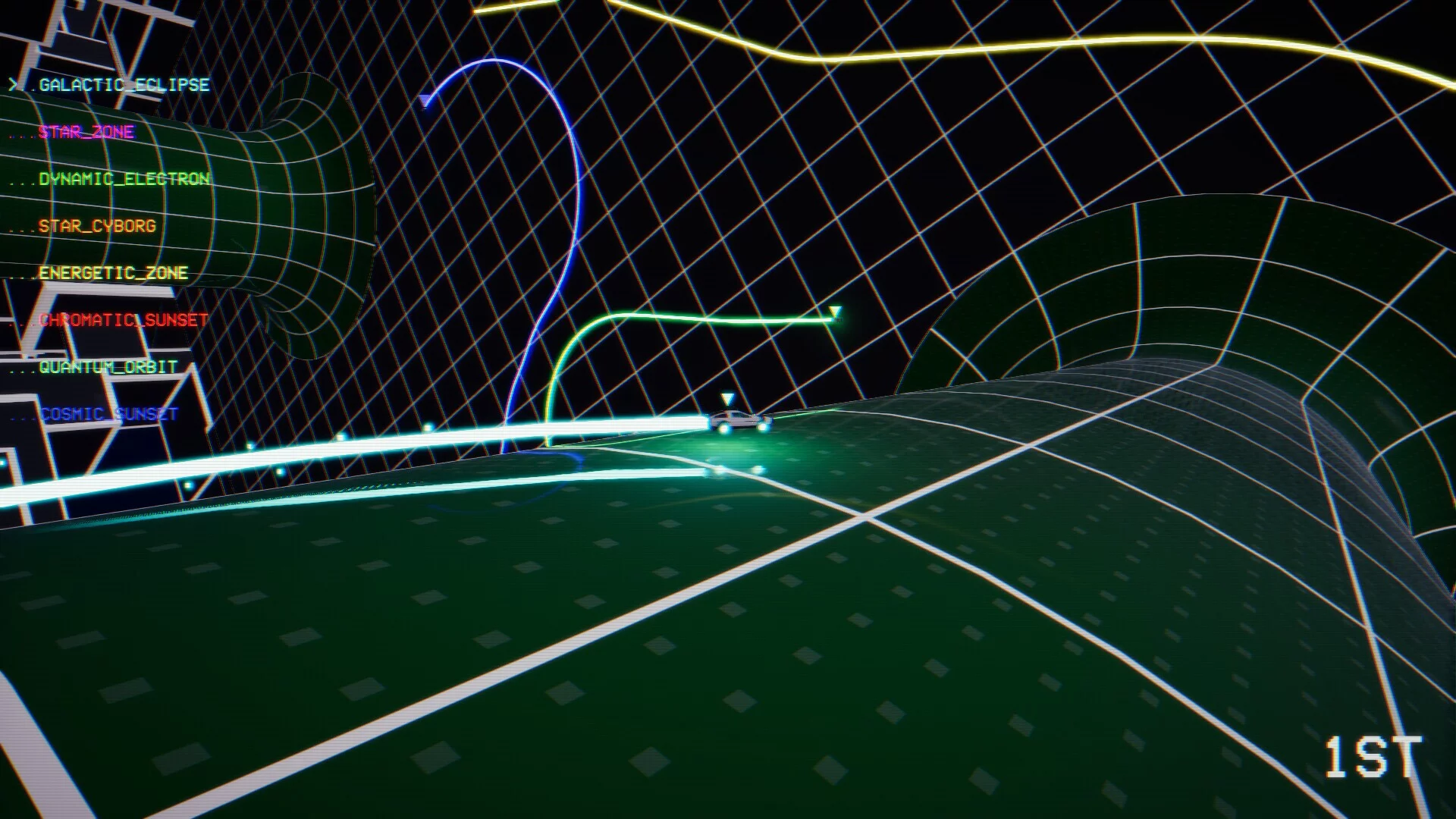 Изображение игры: Outrunner: Neon Nights