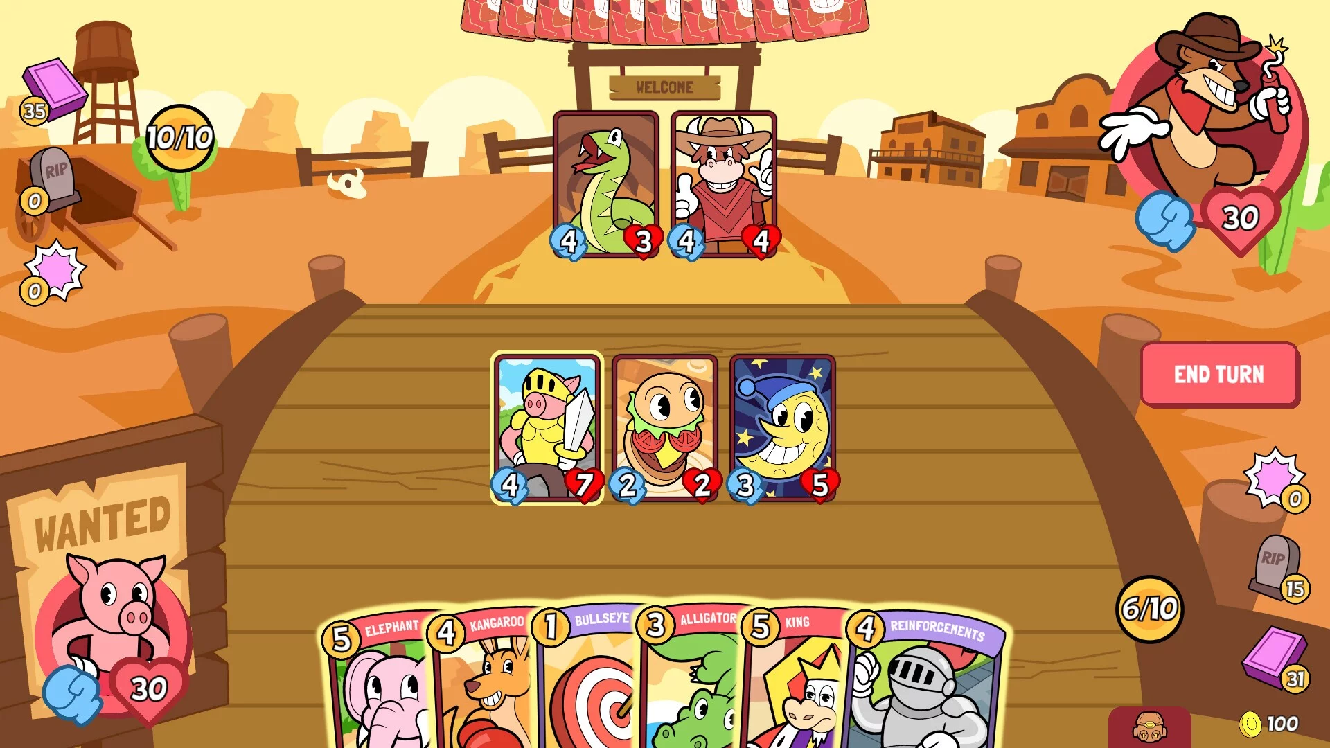 Изображение игры: Card Toons