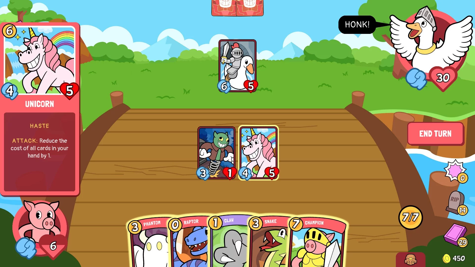 Изображение игры: Card Toons