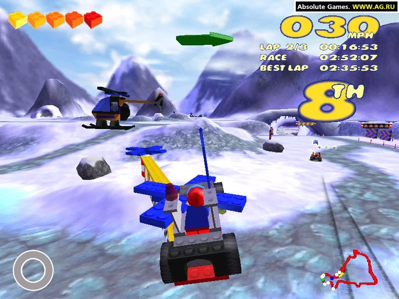 Изображение игры: LEGO Racers 2