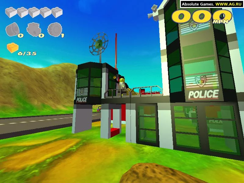 Изображение игры: LEGO Racers 2
