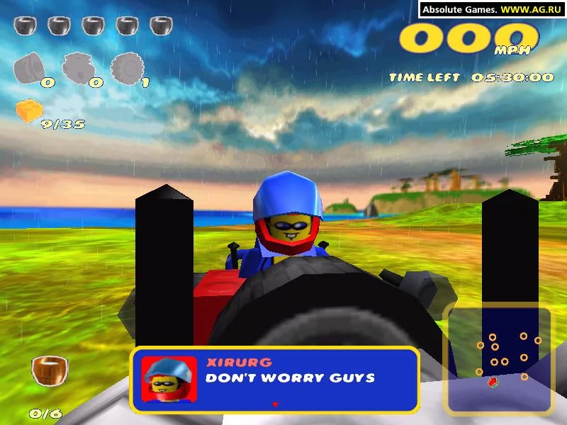 Изображение игры: LEGO Racers 2