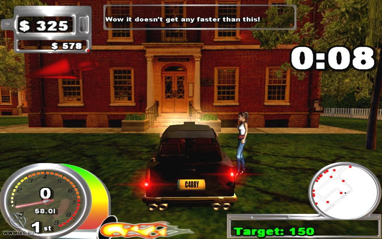 Изображение игры: Super Taxi Driver 2006