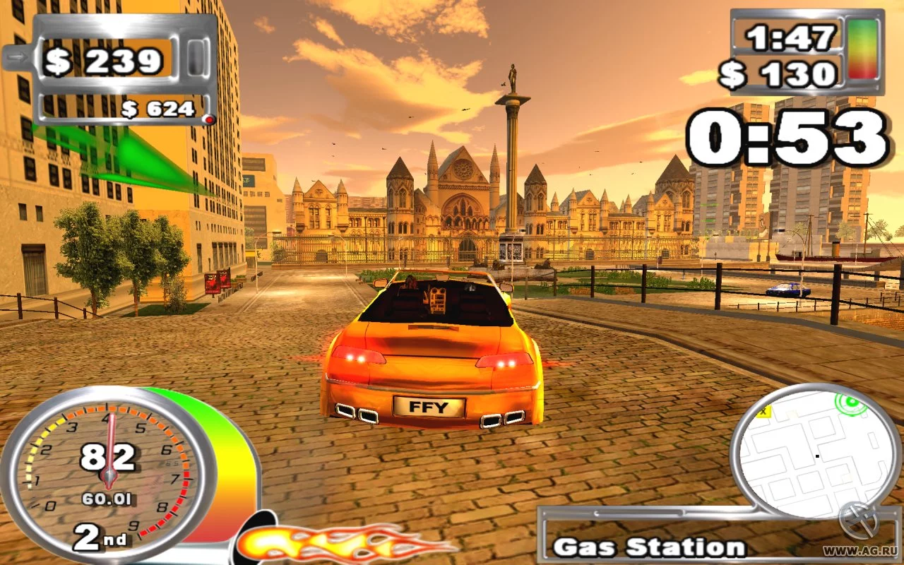 Изображение игры: Super Taxi Driver 2006