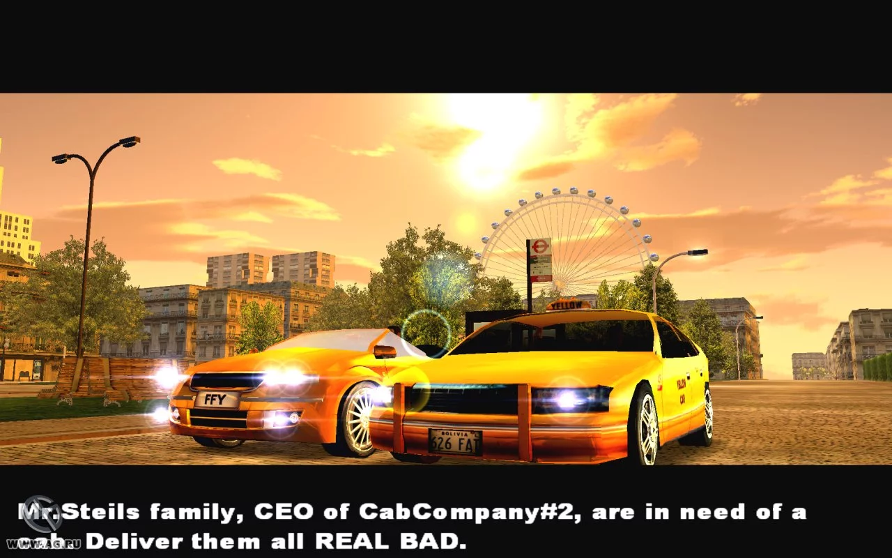 Изображение игры: Super Taxi Driver 2006