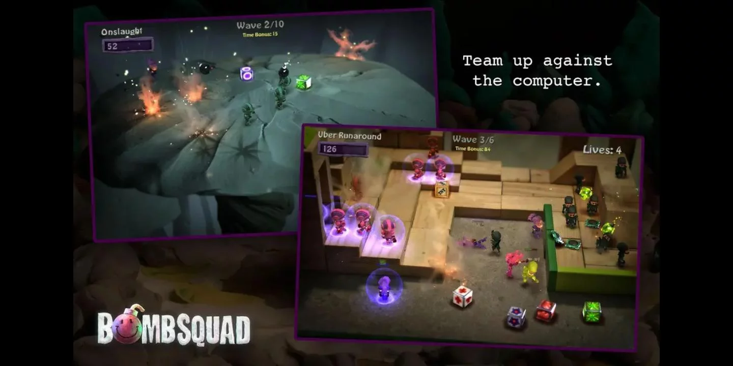 Изображение игры: BombSquad (Eric Froemling)