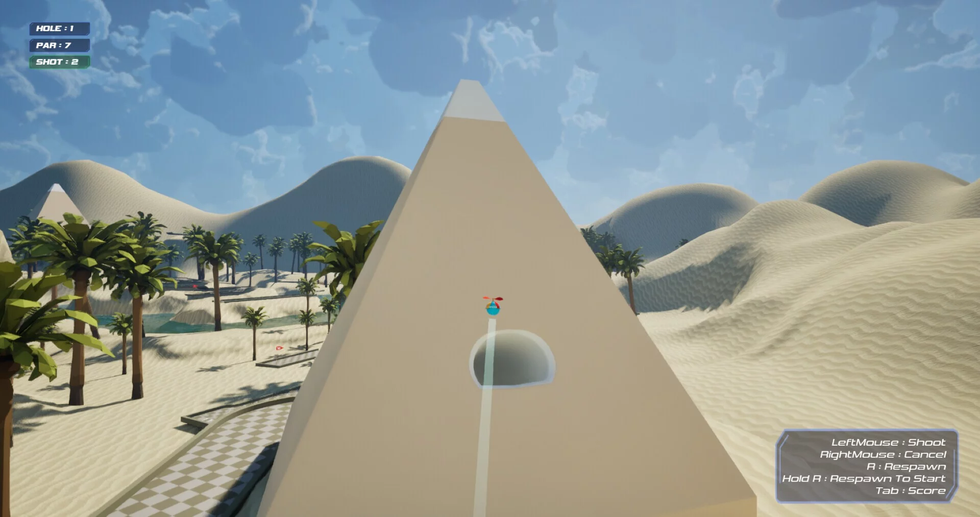 Изображение игры: MiniGolf Showdown