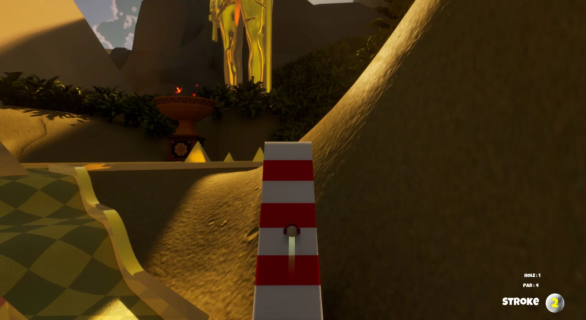 Изображение игры: MiniGolf Showdown