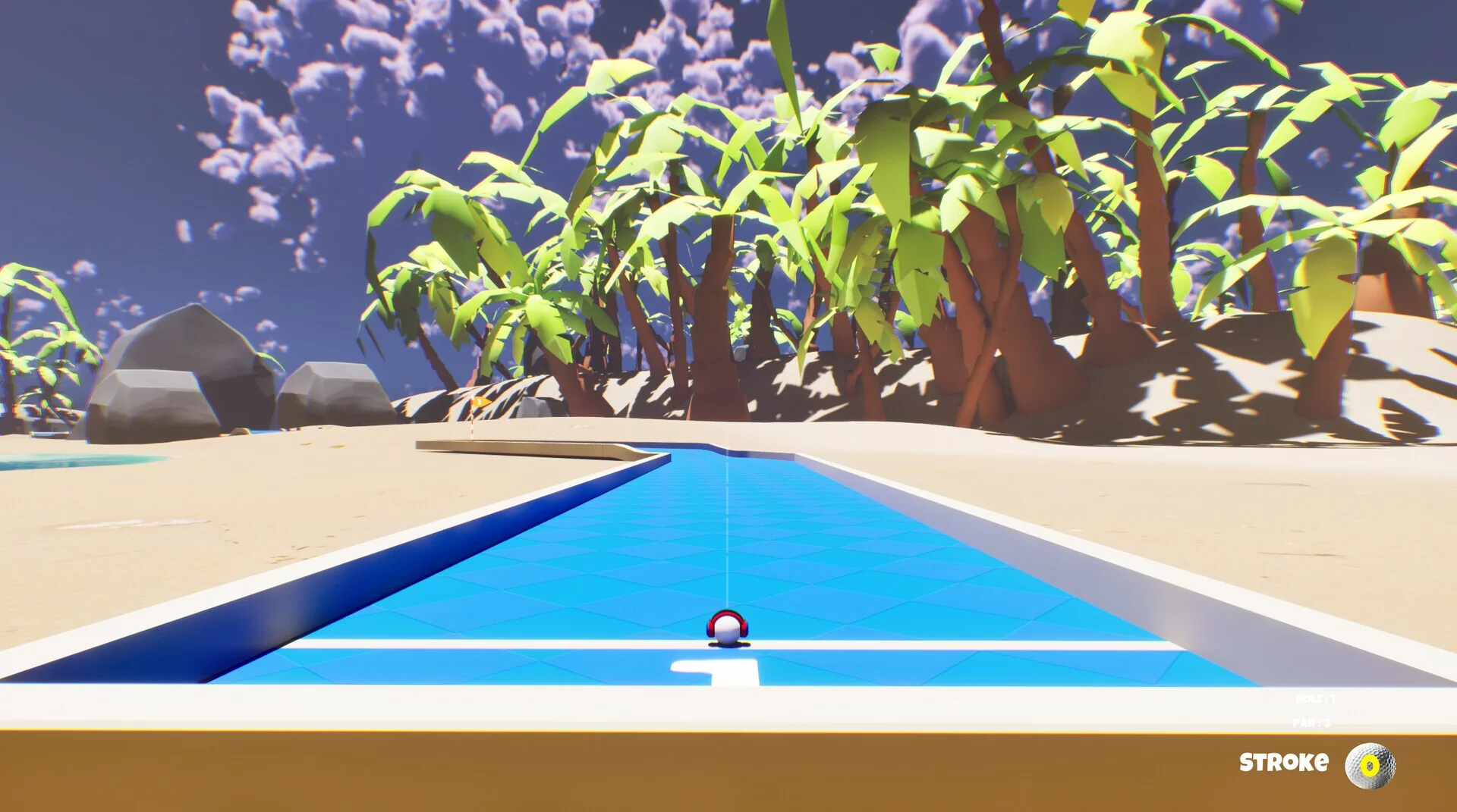 Изображение игры: MiniGolf Showdown