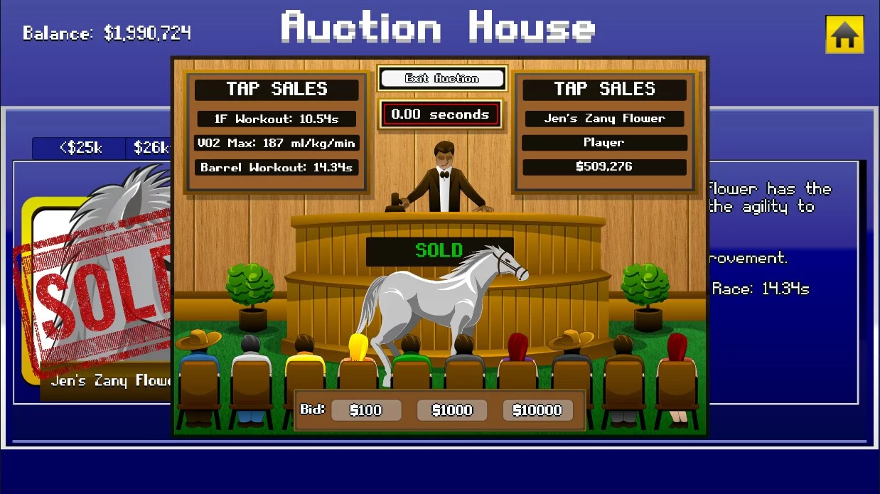 Изображение игры: Tap Derby: Horse Racing