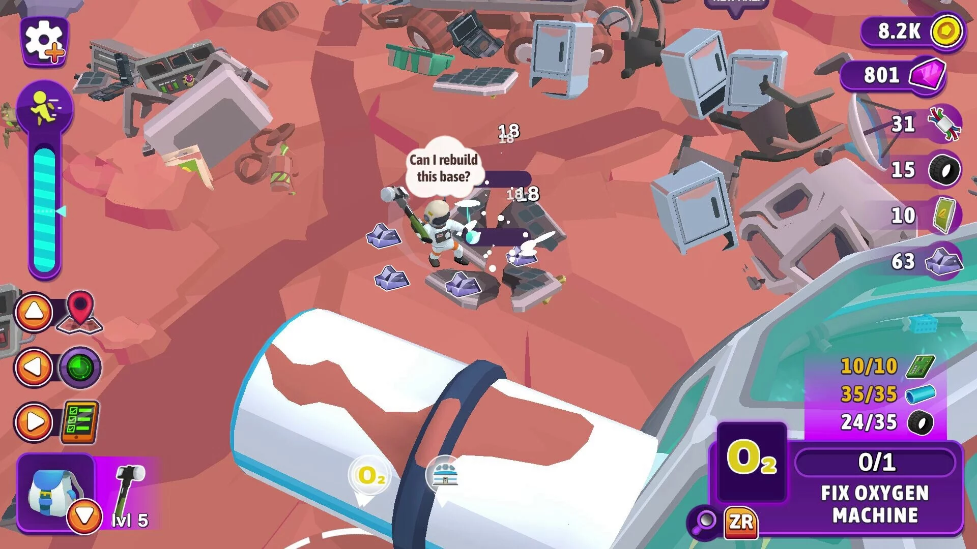 Изображение игры: Mars Survivor