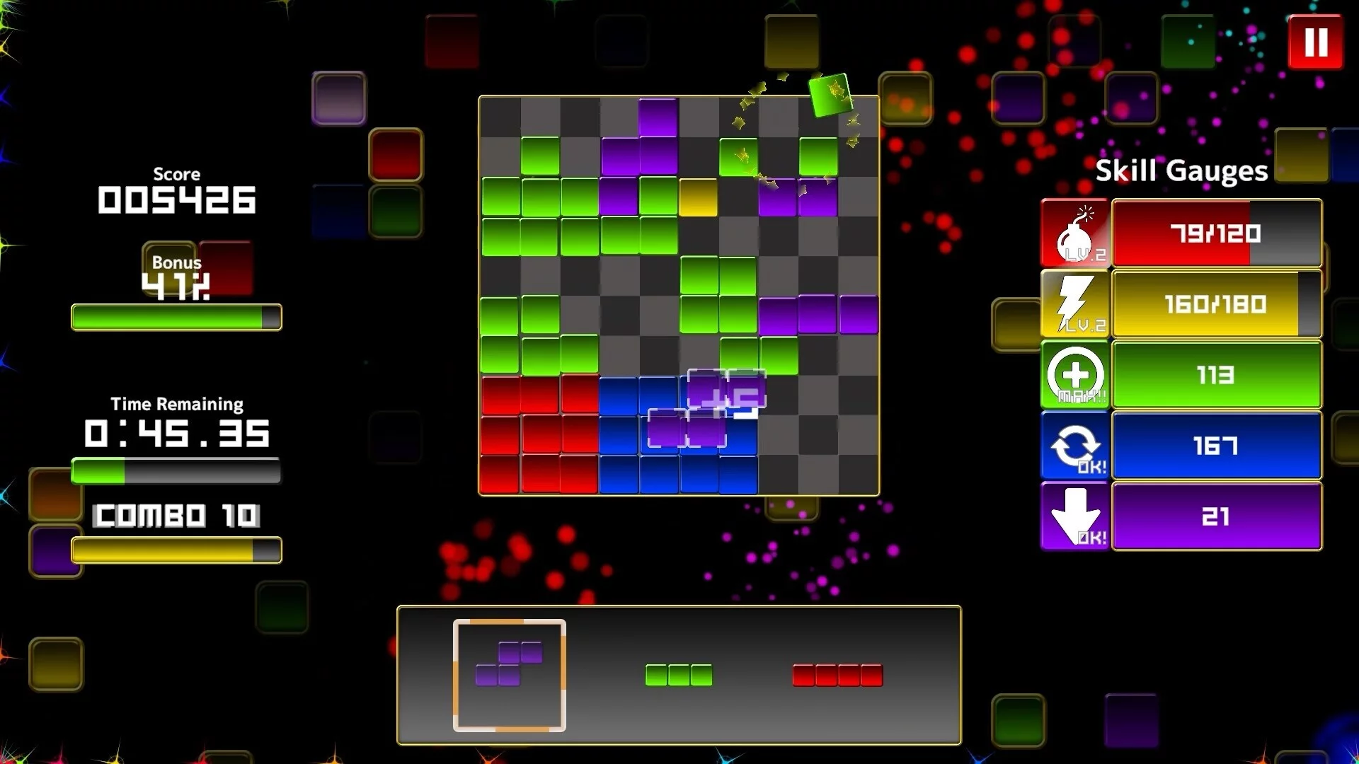 Изображение игры: Drop 'n' Fill!