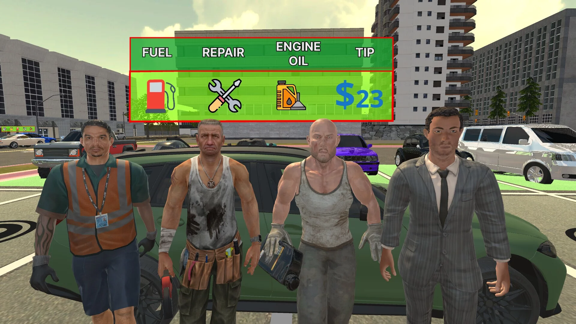 Изображение игры: Valet Simulator: Parking & Business