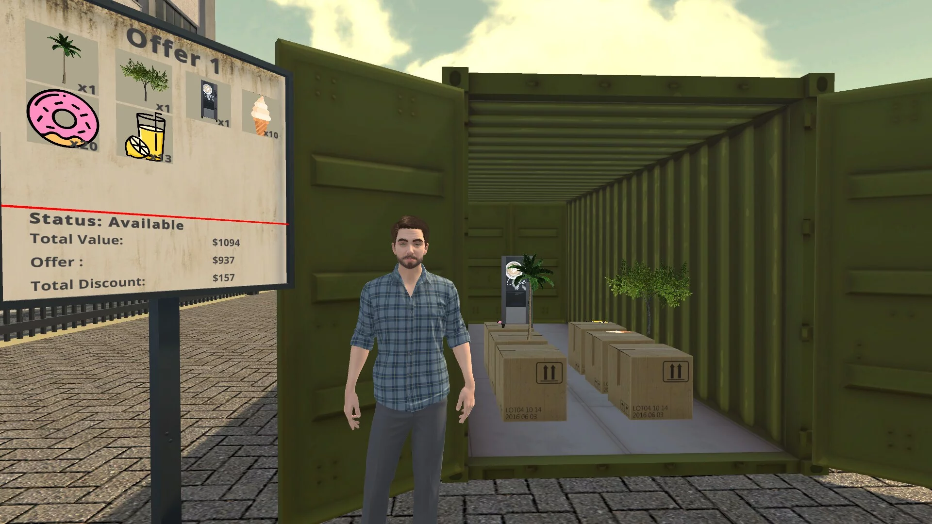 Изображение игры: Valet Simulator: Parking & Business