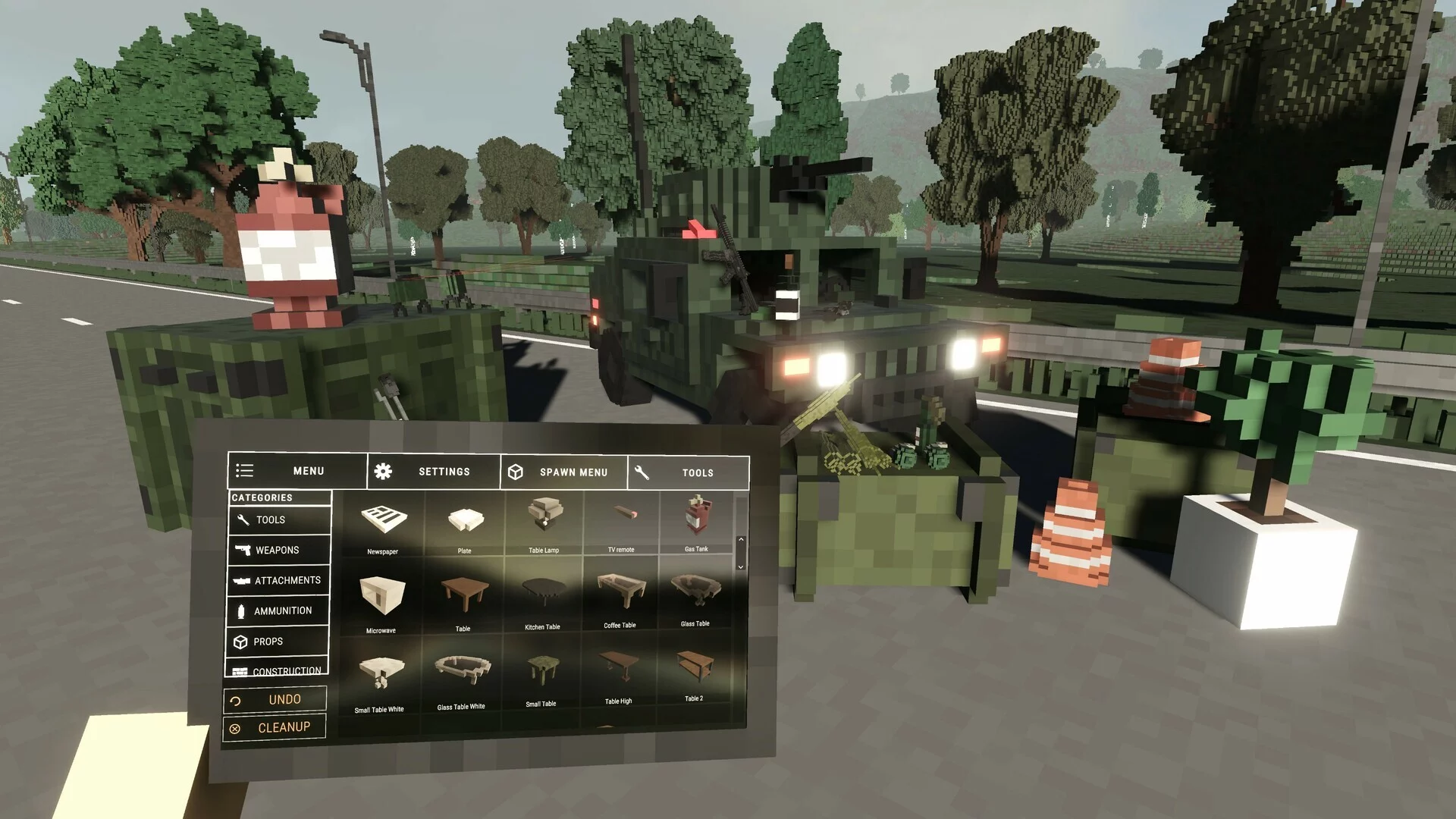 Изображение игры: Voxel Project VR