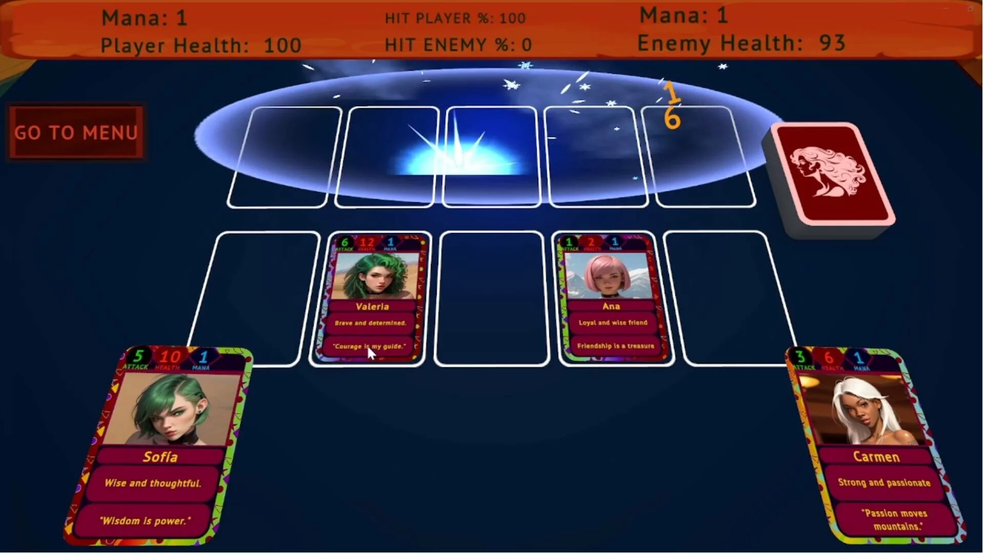 Изображение игры: Girl Card Battle