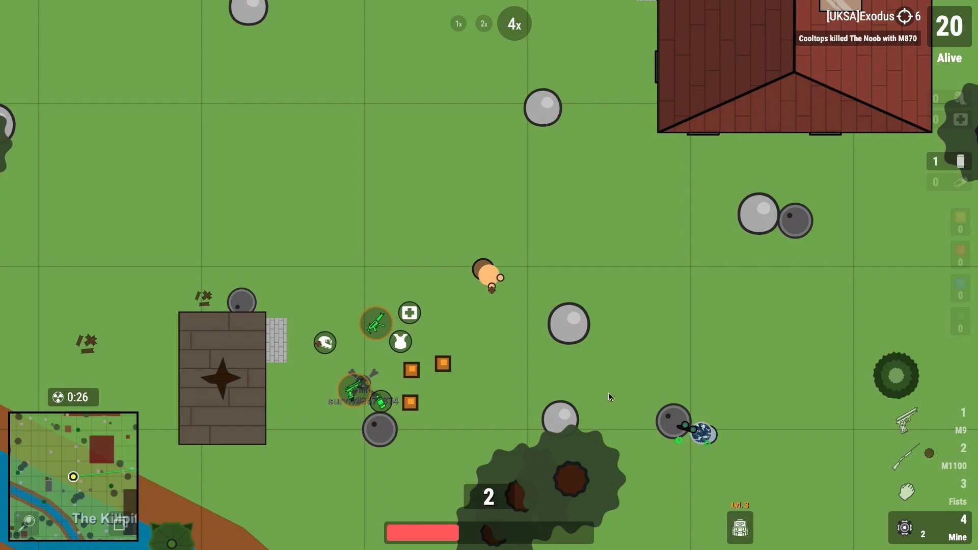 Изображение игры: Surviv.io - Battle Royale