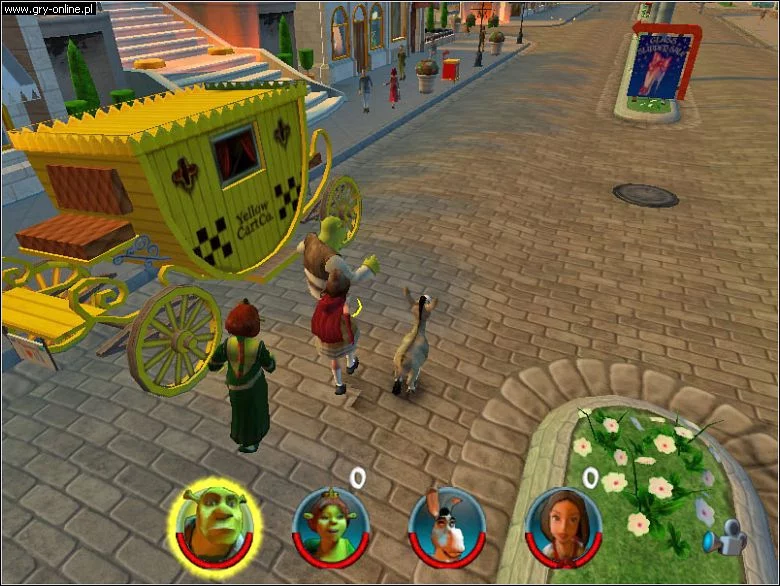 Изображение игры: Shrek 2: Team Action