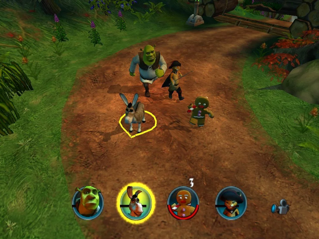 Изображение игры: Shrek 2: Team Action