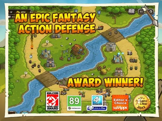 Изображение игры: Kingdom Rush HD