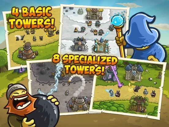 Изображение игры: Kingdom Rush HD