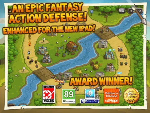 Изображение игры: Kingdom Rush HD