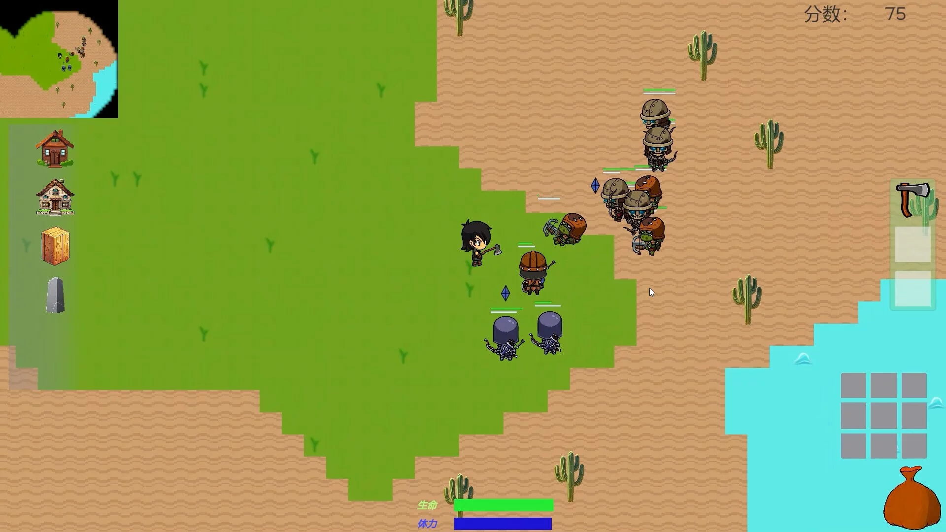 Изображение игры: 哨兵骑士Sentinel Knights