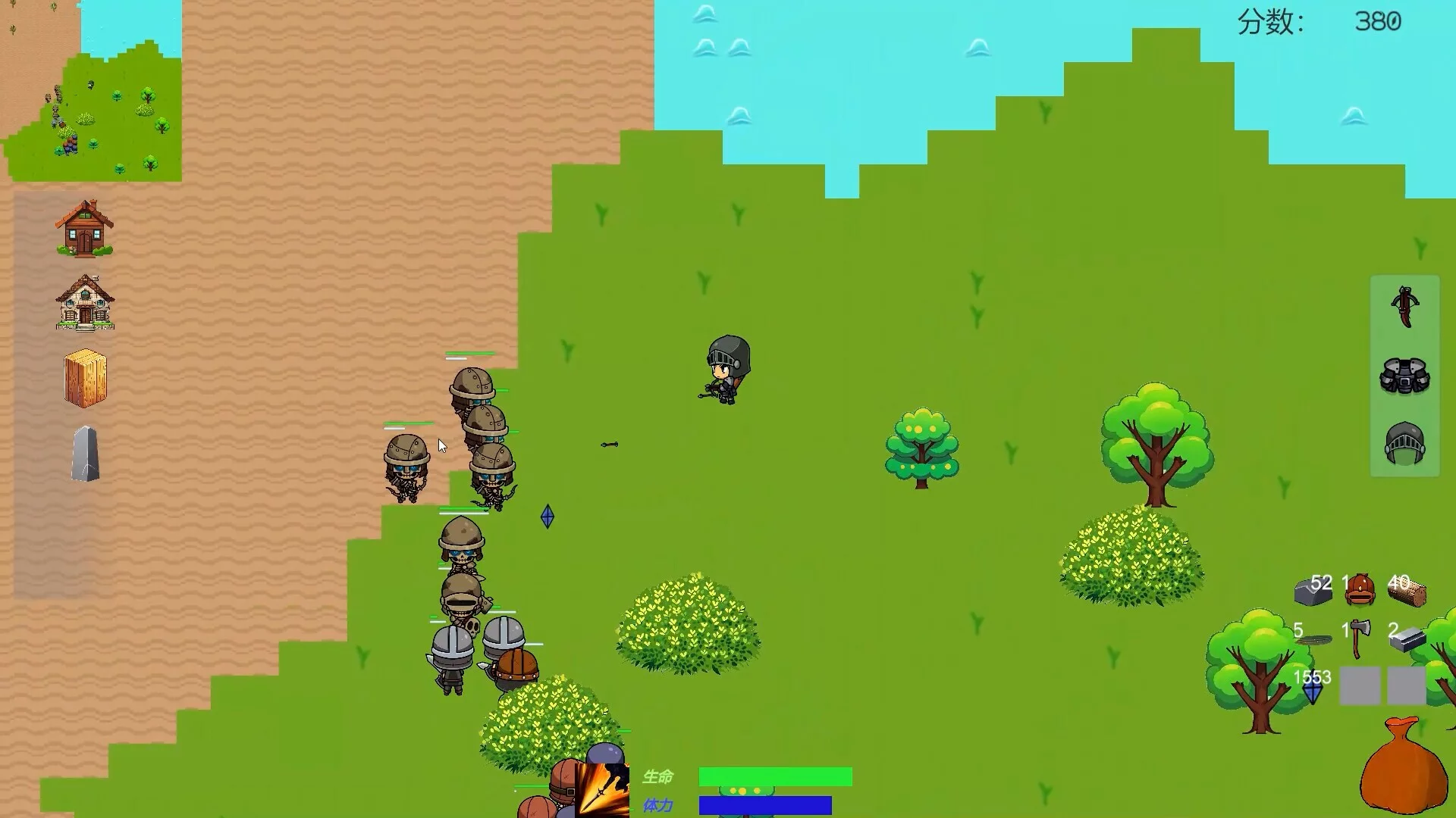 Изображение игры: 哨兵骑士Sentinel Knights
