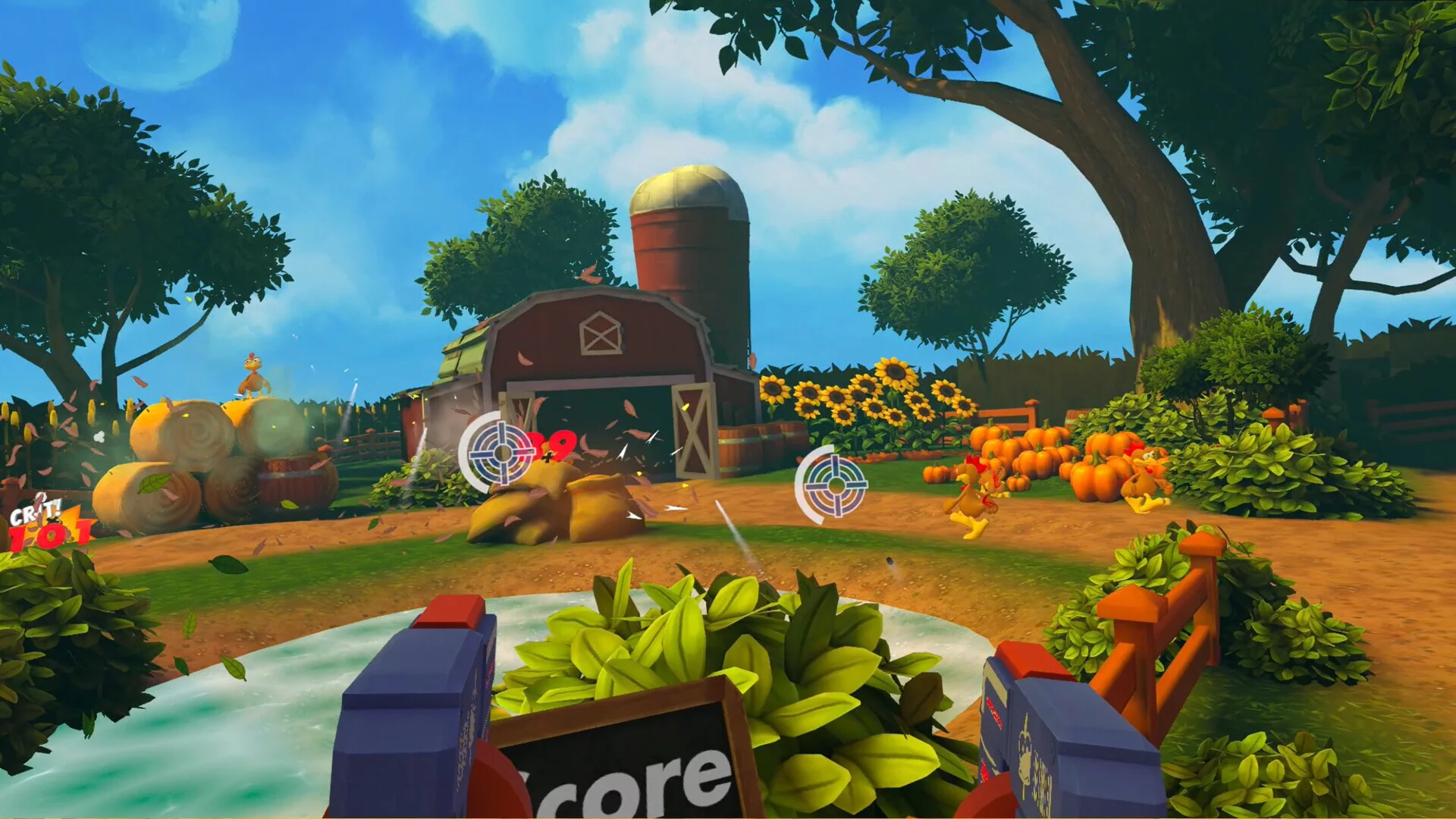 Изображение игры: Moorhuhn VR Blast