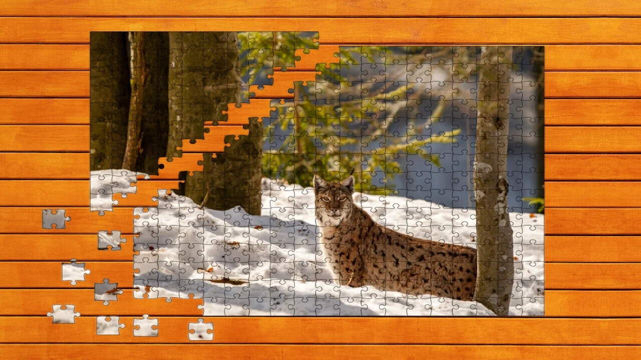 Изображение игры: Wild Lynx Jigsaw