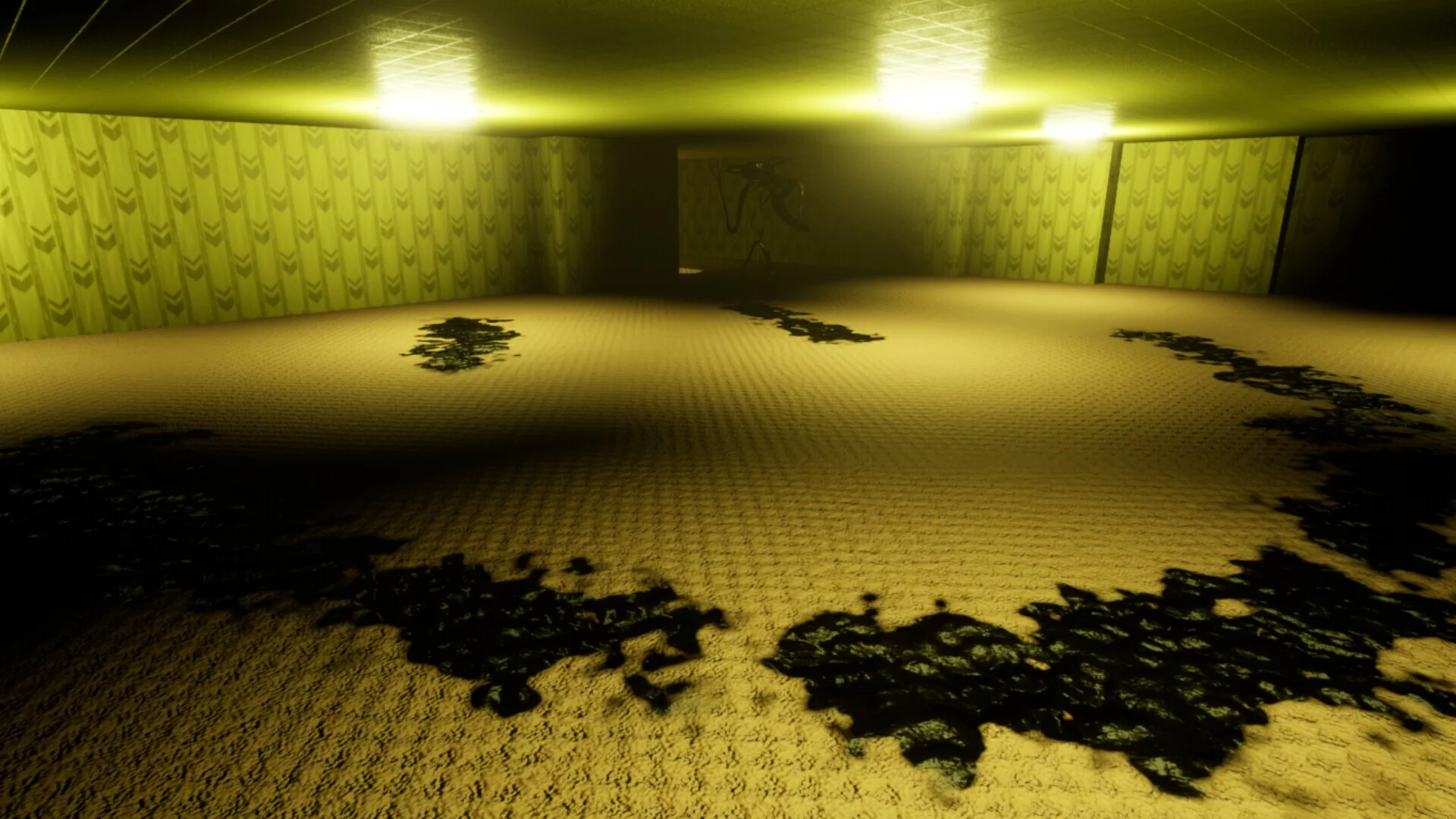 Изображение игры: Backrooms: The Yellow Dream