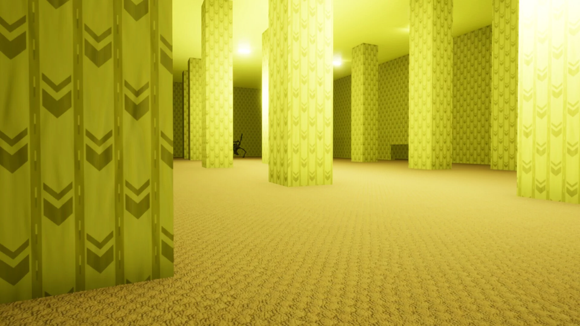 Изображение игры: Backrooms: The Yellow Dream