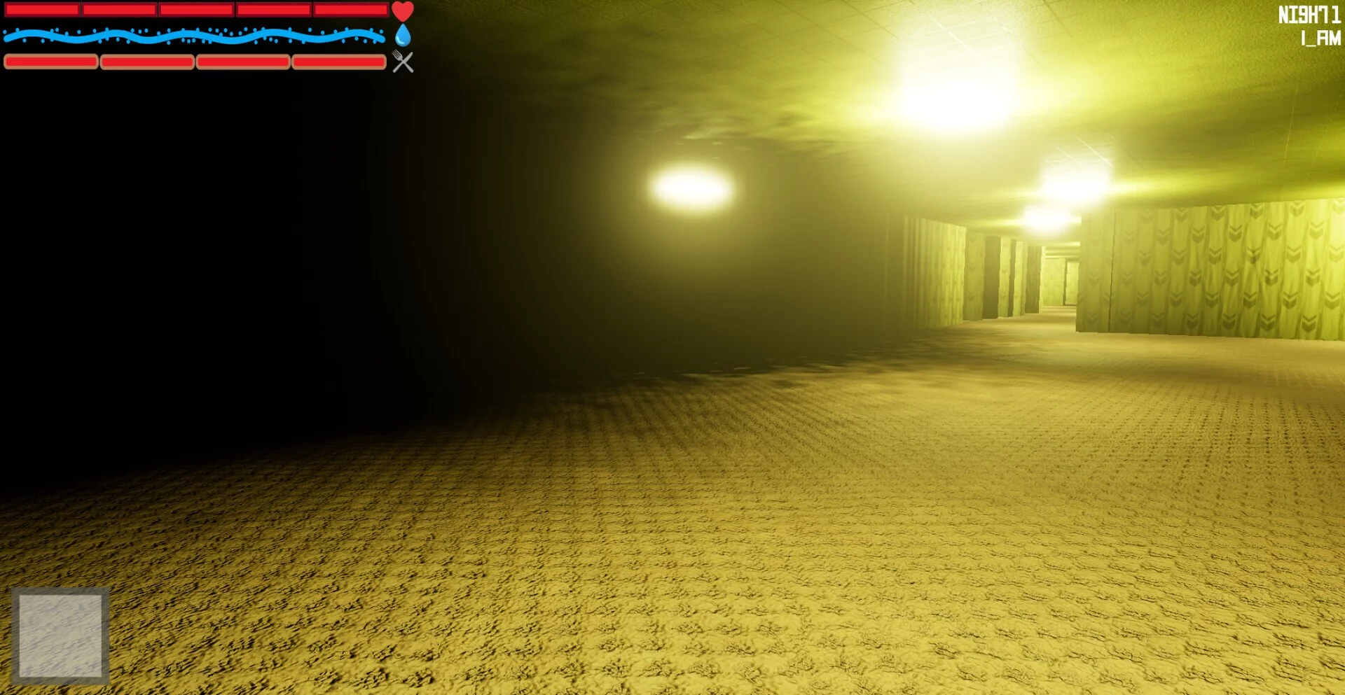 Изображение игры: Backrooms: The Yellow Dream