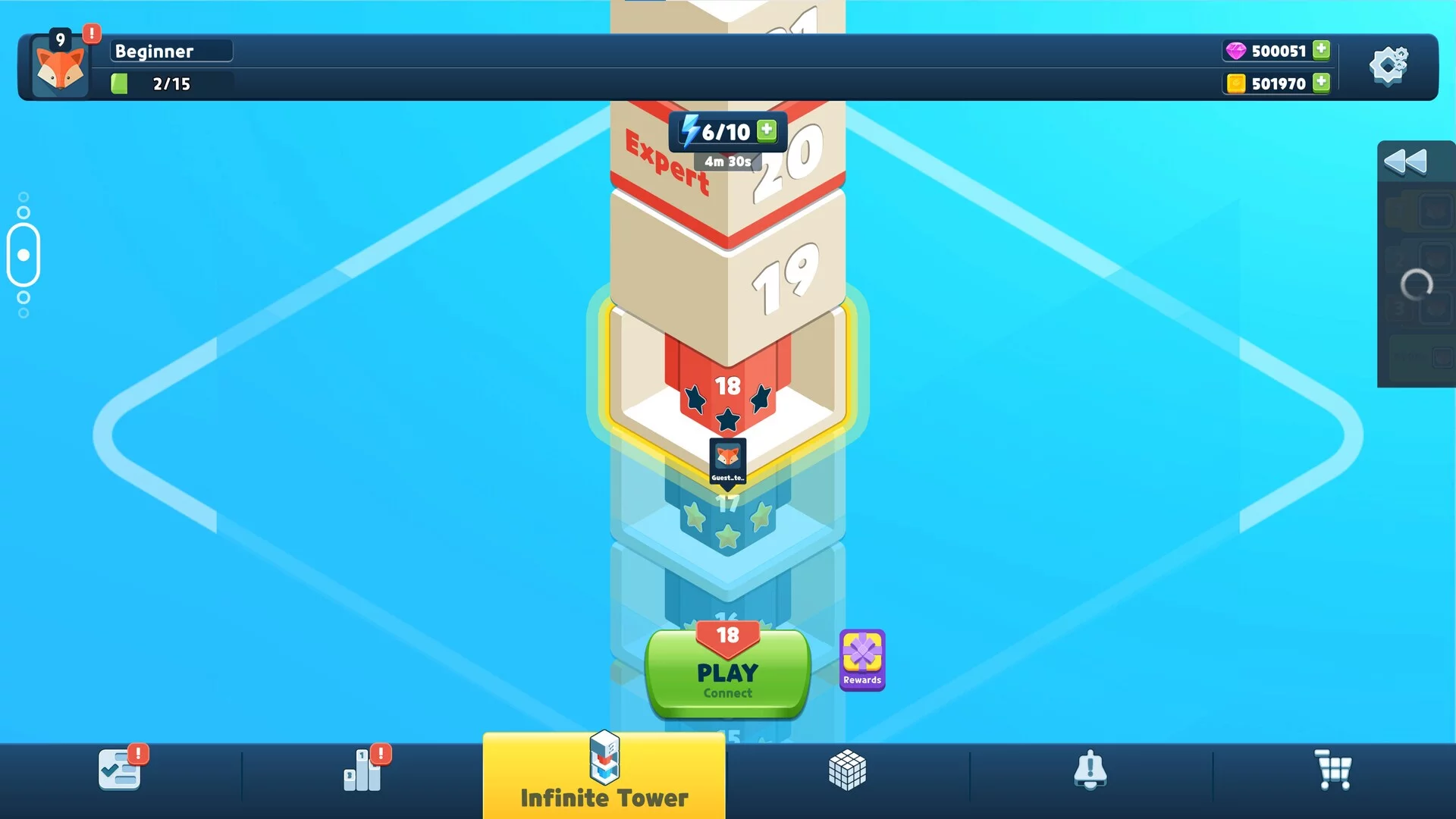 Изображение игры: Puzzle Summit: Solve & Rise