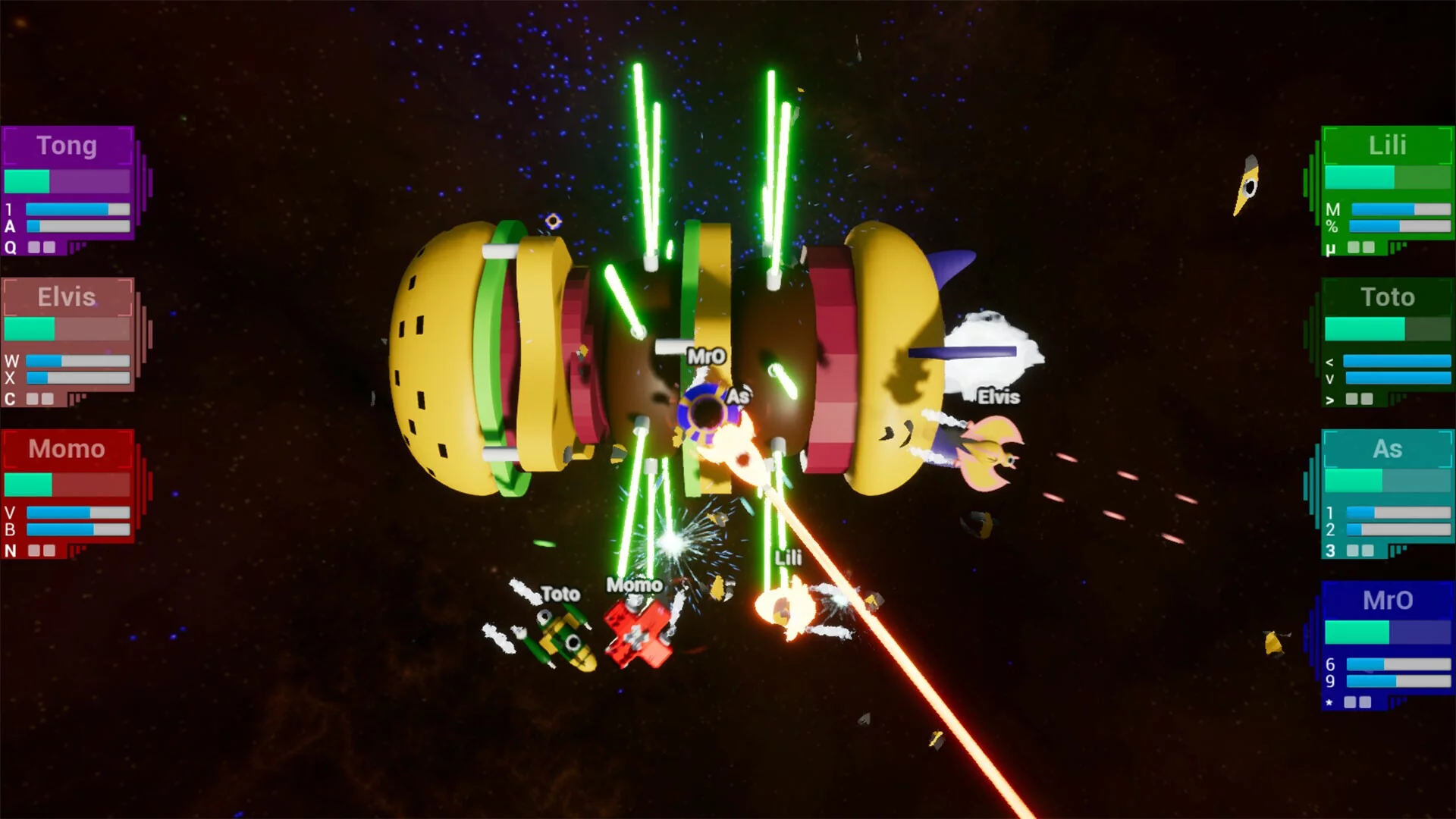 Изображение игры: Gimme Space Battle