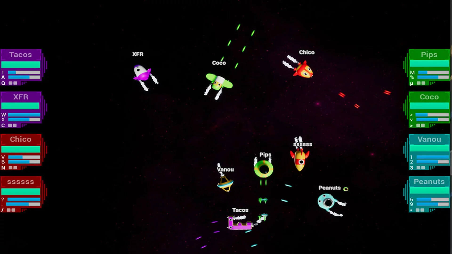 Изображение игры: Gimme Space Battle