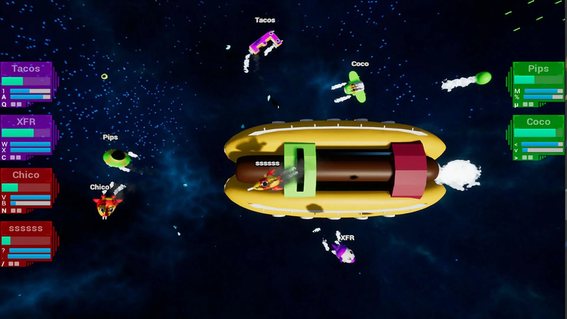 Изображение игры: Gimme Space Battle