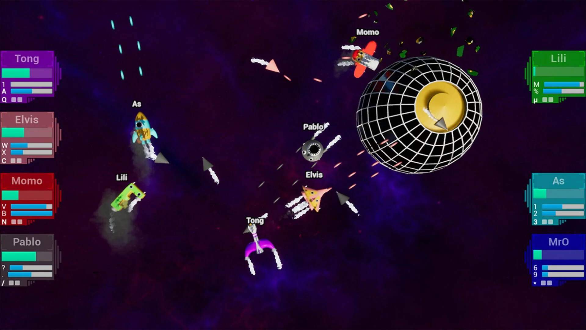 Изображение игры: Gimme Space Battle