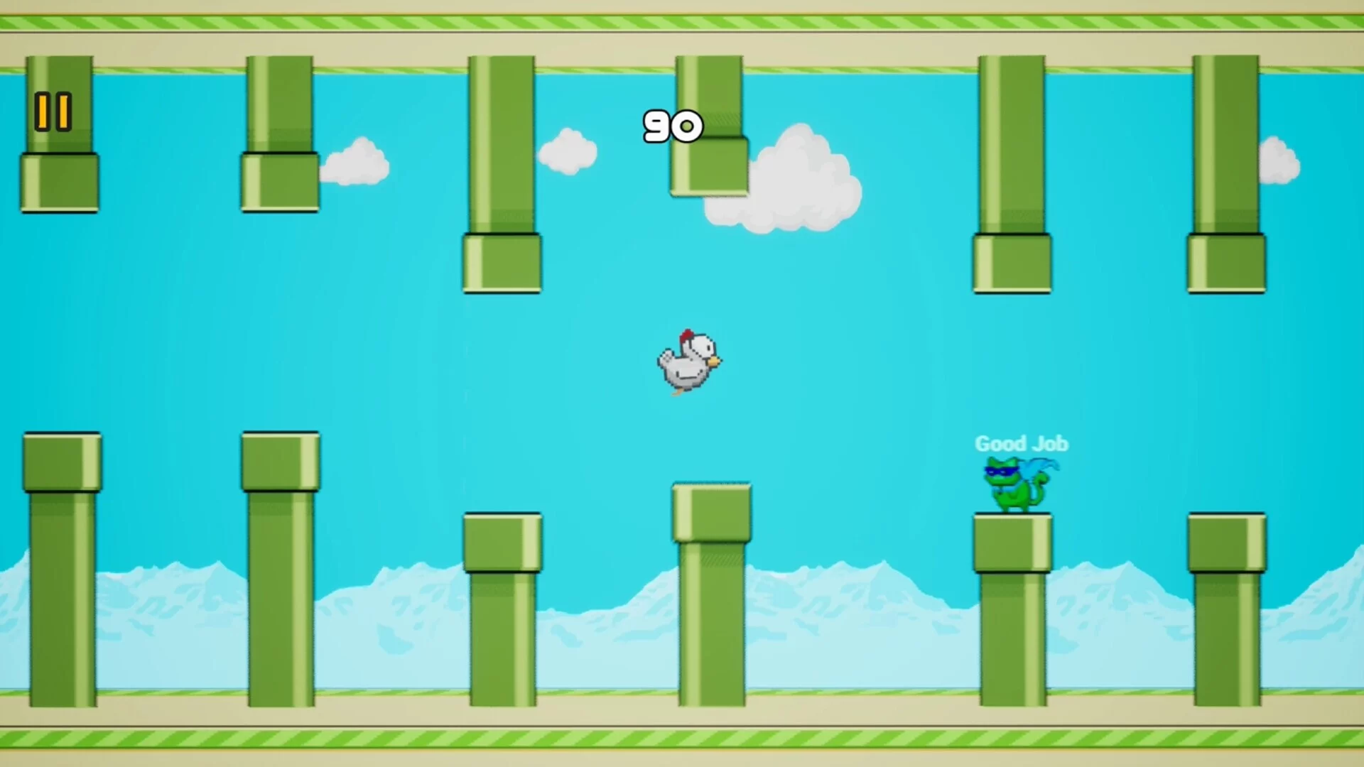 Изображение игры: FlyingChicken