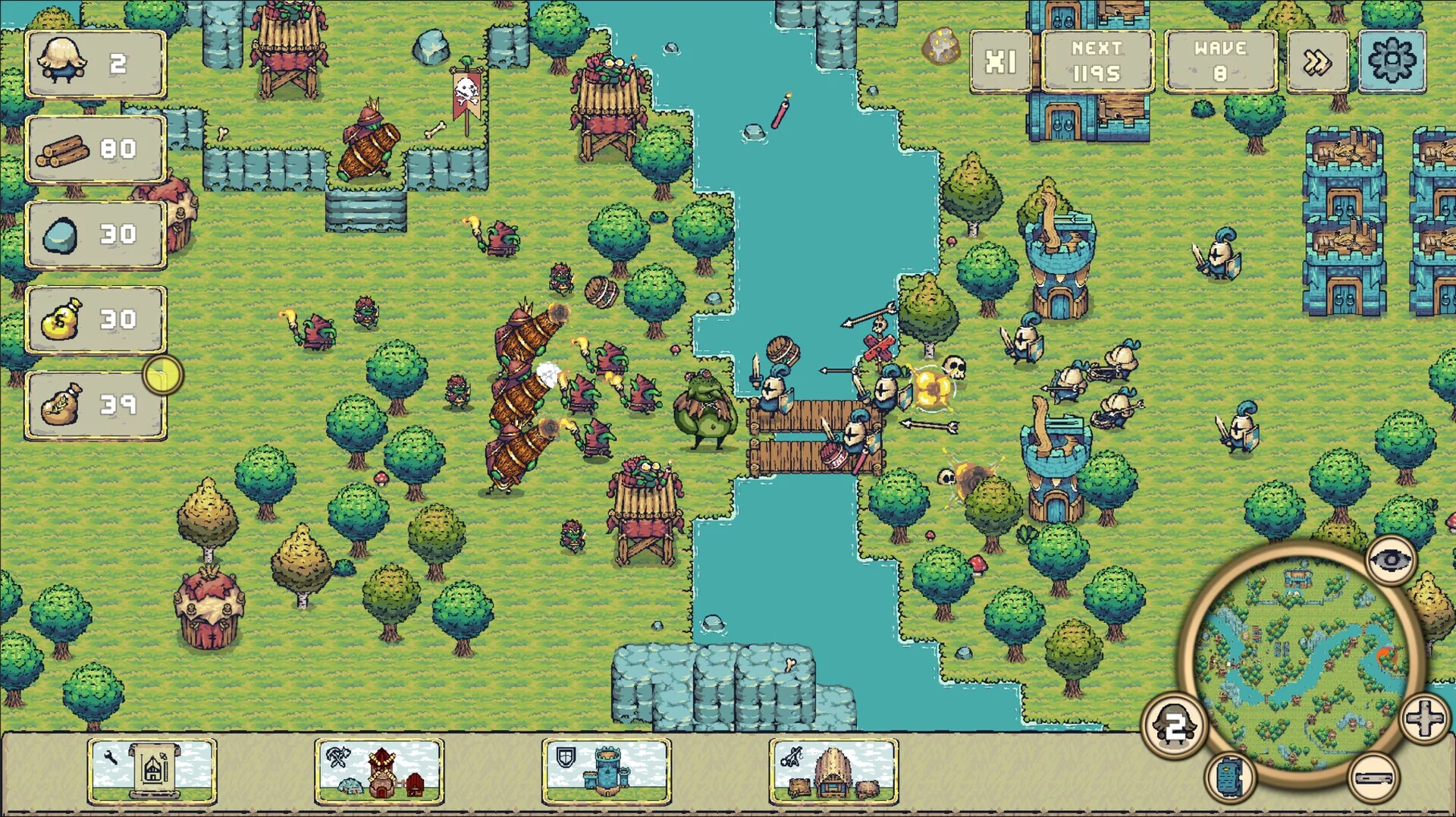 Изображение игры: Towers & Goblins: The Last Stand