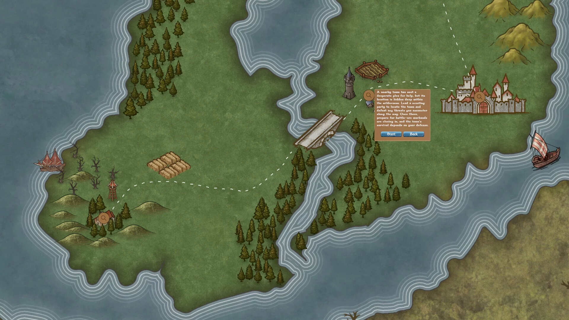 Изображение игры: Orc Incursion