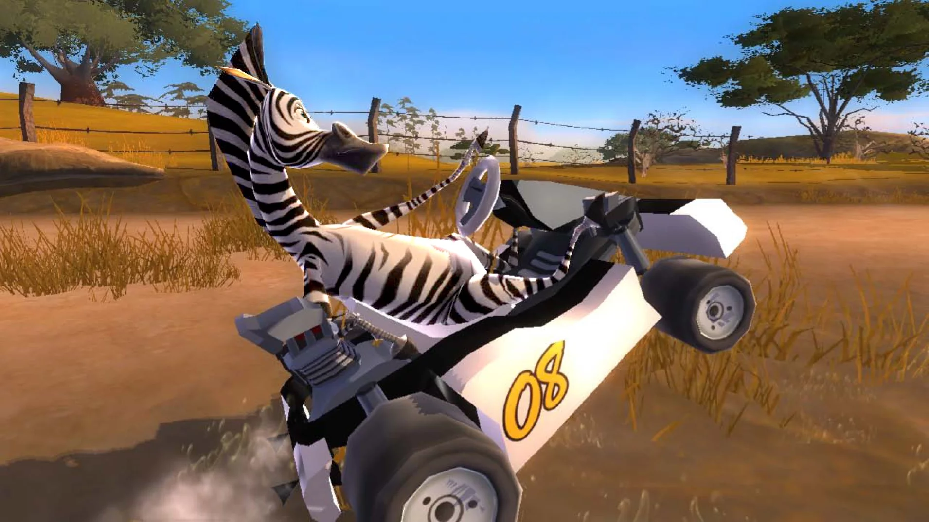 Изображение игры: DreamWorks Super Star Kartz