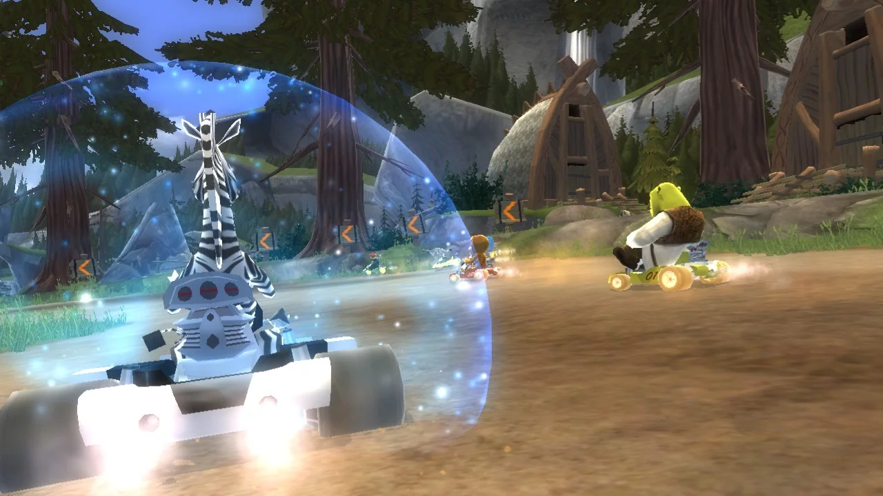 Изображение игры: DreamWorks Super Star Kartz
