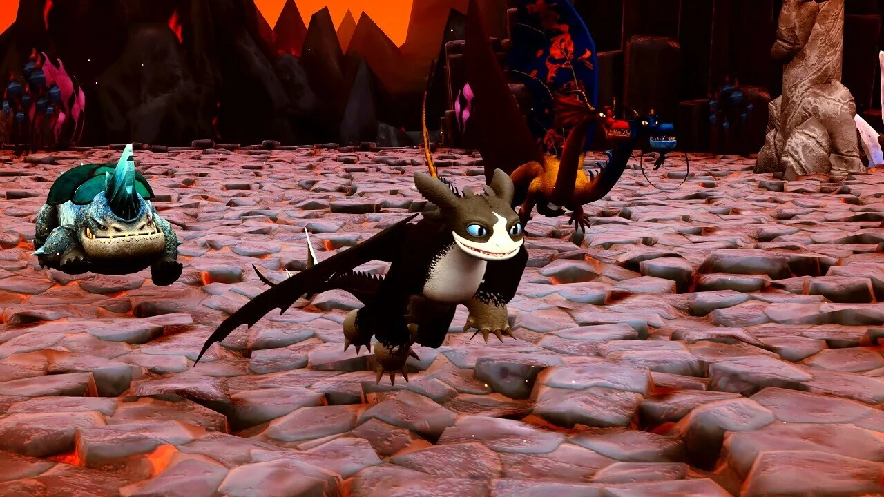 Изображение игры: DreamWorks Dragons: Legends of The Nine Realms