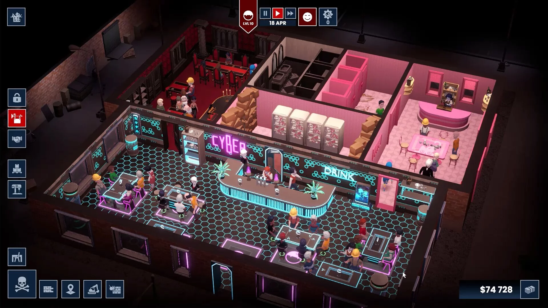 Изображение игры: Blood Bar Tycoon
