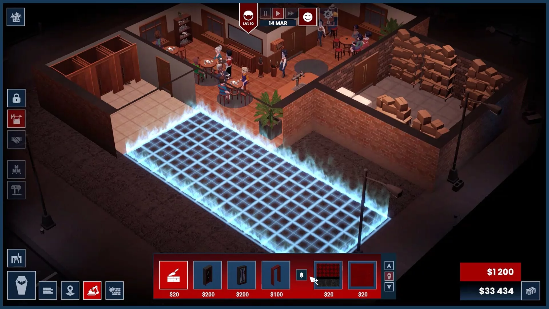 Изображение игры: Blood Bar Tycoon